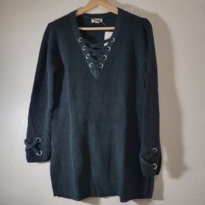 Style & Co Long Sleeve Pullover Tunic Sweater